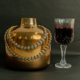 Sakal-Ban Umrao Jaan Polki And Diamond Halo Two Layer Necklace