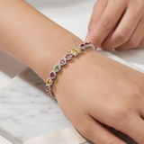 Ragamala Multi Tourmaline Bracelet