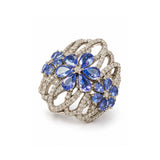Amor Tanzanite Diamond Ring