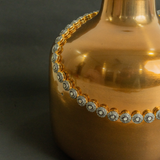 Mallika-e-Shringar Polki And Diamond Halo Single Layer Necklace