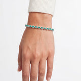 The Genevieve Zambian Emerald Bracelet