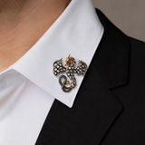 Agni Vritra Polki Brooch