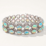 The Aurora Double Layer Opal Bracelet