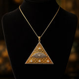 Egyptian Giza Diamond Statement Pendant (without Chain)