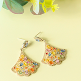 Madam Victoria Statement Diamond Dangler Earrings