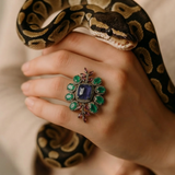 Matsya Morpankh Statement Ring