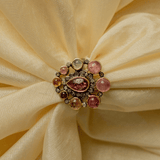 Meenakumari Multi Tourmaline Statement Ring