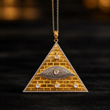 Egyptian Giza Diamond Statement Pendant (without Chain)