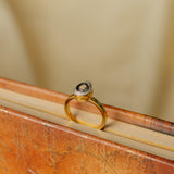 Swarn Daily Wear Pear Shaped Diamond Polki Ring