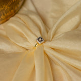 Swarn Daily Wear Square Shaped Diamond Polki Ring