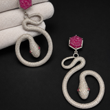 Manasa Manikya Serpentina Earrings