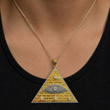 Egyptian Giza Diamond Statement Pendant (without Chain)