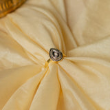 Meher Daily Wear Pear Shaped Diamond Polki Ring