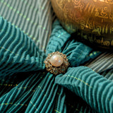 Madam Anne Pearl Centerpiece Diamond Statement Ring