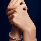 Antara Legacy Polki And Diamond Haath Kada Bangle Set