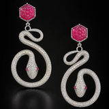 Manasa Manikya Serpentina Earrings