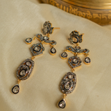Chaand Bazaar Diamond Polki Dangler Earrings