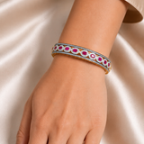 Raktakamal One Hand Ruby Bangle
