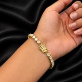Elowen Big Polki Diamond Bracelet