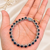Etoile Bleue Big Sapphire Diamond Bracelet