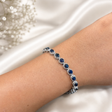 Etoile Bleue Big Sapphire Diamond Bracelet