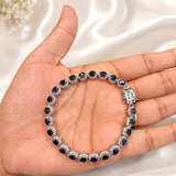 Etoile Bleue Big Sapphire Diamond Bracelet