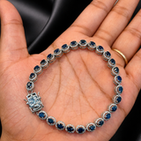 Etoile Bleue Small Sapphire Diamond Bracelet