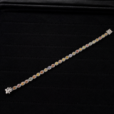 Ritushree Multi Sapphire Diamond Bracelet