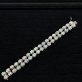 The Aurora Double Layer Opal Bracelet