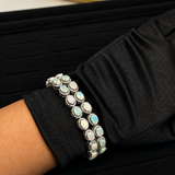 The Aurora Double Layer Opal Bracelet