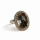 Chrome Tone Maxima Ring