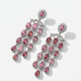 Indira Raje Pink Tourmaline Earrings