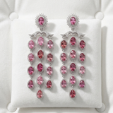 Indira Raje Pink Tourmaline Earrings