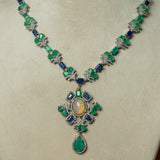 Vincent Limited Edition Pavonine Statement Necklace