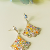 Madam Victoria Statement Diamond Dangler Earrings
