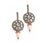 Shahi Gumbbad Diamond Polki Dangler Earrings