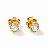 Swarn Classic Polki Diamond Stud