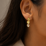 Swarn Classic Three Layer Polki Diamond Stud